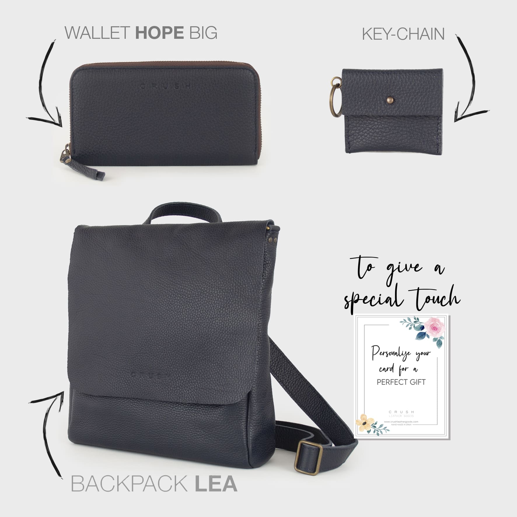 lea darkblue big pack regalo