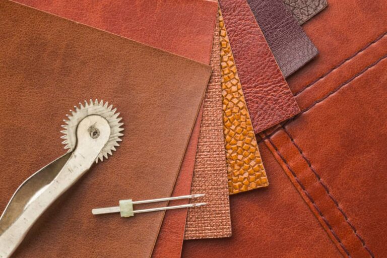 types of leather for bags